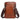 Hebetag Leather Shoulder Bag Messenger Pack for Men Women Travel Business Crossbody Pouch Briefcase Wallet Satchel Sling Chest Bags Brown