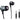 PHILIPS Pro Wired Earbud & In-Ear Headphones with Microphone, Ear Phones, In-Ear Headphones with Mic, Powerful Bass, Lightweight, Hi-Res Audio, 3.5mm Jack for Phones and Laptops Comfort