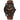 Fossil Copeland Men's Watch with Slim Case and Genuine Leather Band