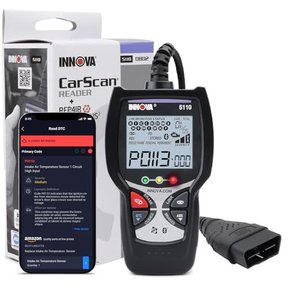 INNOVA 5110 Check Engine Code Reader - Super Simple Car Scanner for Al ...
