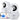 WiFi Security Home CameraBaby Monitor Wireless IP Camera with Night Vision Two Way Audio Cloud Storage Supports 5G WiFiup to 128GBWhite Indoor Camera
