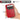 PowerBear Portable Radio | AM/FM, 2AA Battery Operated with Long Range Reception for Indoor, Outdoor & Emergency Use | Radio with Speaker & Headphone Jack (Red)