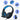 Anivia Mh601 Blue | Anivia Mh601 Blue Headphones With Microphone Wired Headset With Active Noise Canceling Microphone 3 5Mm Audio Jack Stereo Headphone Game Work School