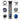 Suttik Hair Trimmer for Men, Professional Hair Clippers for Barber, Beard Trimmer for Men, Cordless Edgers Clippers, Ornate Knight T-Blade Close Cutting Trimmer with LCD, Gray