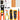 LEATBUY CAT5 Crimp Set CAT6 Crimping Tool RJ45 Crimper Ethernet Kit for RJ11/RJ12, Professional Network Wire Stripper Cutter, Maintenance Lan Cable Pliers Tester Repair Set(Orange)