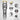 Hatteker Hair Cutting Kit Pro Hair Clippers for Men Professional Barber Clippers IPX7 Waterproof Cordless Beard Hair Trimmer