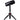 Shure MV7 USB Microphone with Tripod, for Podcasting, Recording, Streaming & Gaming, Built-in Headphone Output, All Metal USB/XLR Dynamic Mic, Voice-Isolating Technology, TeamSpeak Certified - Black