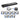 Yinker VGA KVM 8 Port Rackmount Switch + 8 KVM Cables + 4 USB Hubs + Wired Desktop Selector + Rack Mount Ears