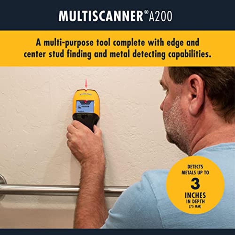 Multiscanner Zircon Multiscanner A200 | Electronic Wall Scanner with Metal Detector ...