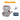 RLSOCO Case for Jabra Elite 3 4 4 Active 7 Active 7 Pro in-Ear Wireless Bluetooth Earbuds (Black)