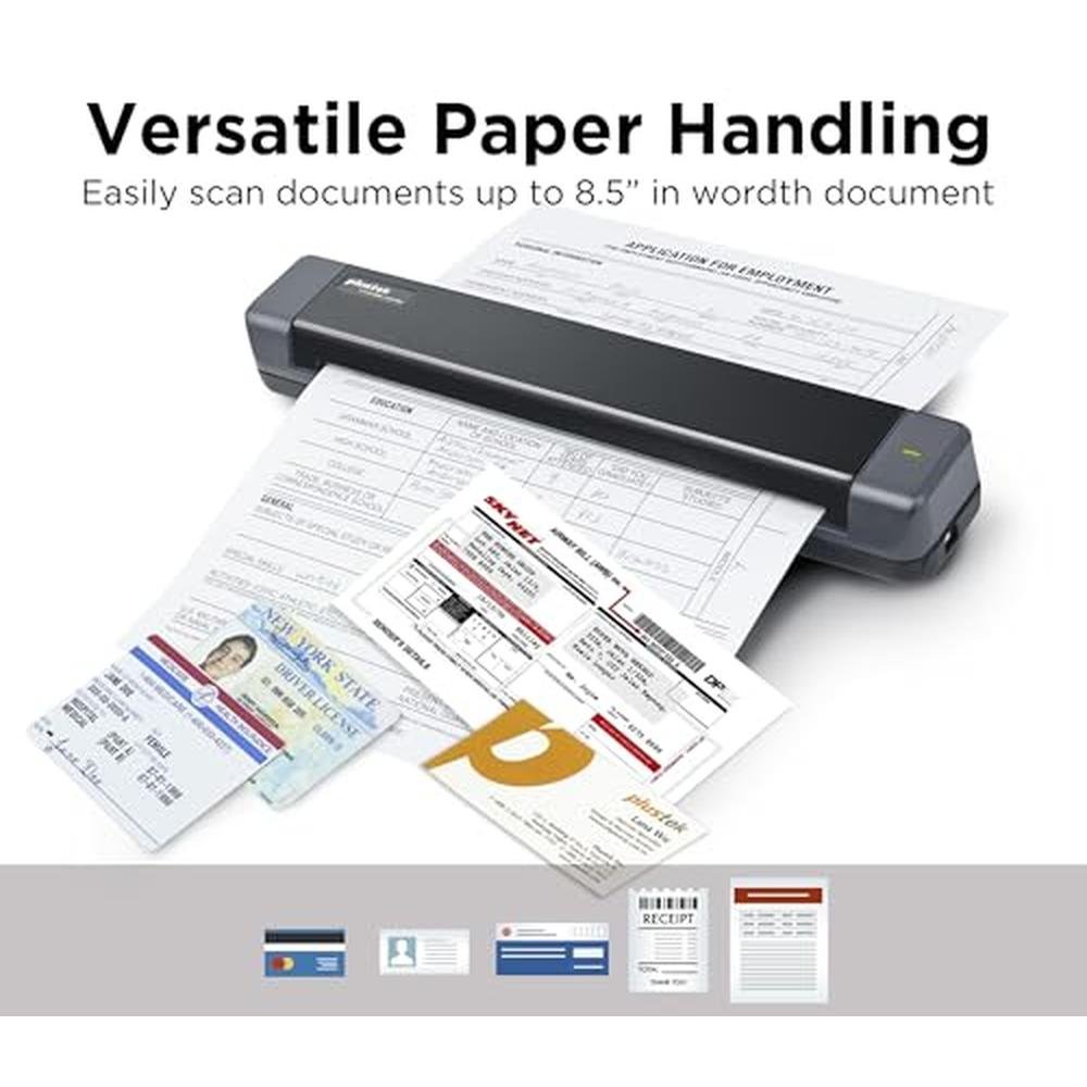 Scanner Plus Computer Scanner Plustek | Plustek Mobile Scanner S410 Plus Portable Sheet-Fed ...