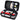 BOVKE Hard Electronics Organizer, Travel Cable Organizer Bag, Tech Organizer Case for Power Adapter Chargers Cables Earbuds Flash Drives and Other Electronics Accessories Supplies, Black