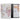 kwmobile Case Compatible with Amazon Kindle Oasis 10. Generation Case - eReader Cover - Travel Black Multicolor