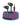 URIZONS Colorful Fun in-Ear Wired Earbuds Headphones - Braided Earphones with Microphone for Cell Phones MP3 Laptop Tablets Fabric Braided Headset for Students(7#)