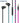 URIZONS Colorful Fun in-Ear Wired Earbuds Headphones - Braided Earphones with Microphone for Cell Phones MP3 Laptop Tablets Fabric Braided Headset for Students(7#)