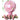 FRIZCOL Stroller Fan for Baby - Portable Fans Rechargeable - Battery Operated Fan(Use for 24Hrs) - Fans for Handheld Clip On Car Seat Desk Camping (Pink)