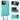 Bocasal Crossbody Wallet Case for iPhone 13 Pro Max, RFID Blocking Leather Purse Case with Card Holder, Protective Handbag Flip Cover with Zipper Wrist Strap Lanyard for Women 5G 6.7 Inch (Mint Green)