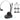 Nightroad Computer Headset | Nightroad Computer Headset With Wireless Charging Base Noise Cancelling Microphone For Call Centers Or Truck Driver Headset