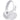 Philips H5205 Over-Ear Wireless Headphones with 40mm Drivers, Lightweight Cushioned Headband, White