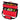 DDgro Tonies Figures Storage Bag for Toniebox Starter Set, Home and Outdoor Carrying Case Organizer for Figurine Characters, Audio Player Box, Charger Headphone, Bag Only (Large, Red)