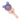 LACOVIA Cute Mouse Misting Mini Fan, Handheld Portable USB Rechargeable Fan with 3 Adjustable Speeds, Foldable For Travelling(Pink)