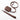 Cybotoon Leather Case for AirPods Pro 1st Generation 2019 with Hand Strap and Neck Lanyard, Genuine Vegetable-Tanned Cow Leather, Handmade Crafted, Gloss Brown