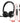 Usb Headset With | Usb Headset With Microphone For Pc On Ear Computer Laptop Headphones With Noise Cancelling Mic In Line Control For Home Office Online Class Zoom Type C 3 5Mm Black