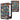 kwmobile Case Compatible with Kobo Clara 2E Tolino Shine 4 Case - eReader Cover - Library Motto Multicolor