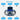 MEGATEK Portable CD Player Boombox with FM Radio, Bluetooth, USB Port, AUX Input, and Headphone Jack, CD-R/CD-RW/MP3-CD Compatible, Clear Stereo Sound, Backlit LCD Display, Blue Jay