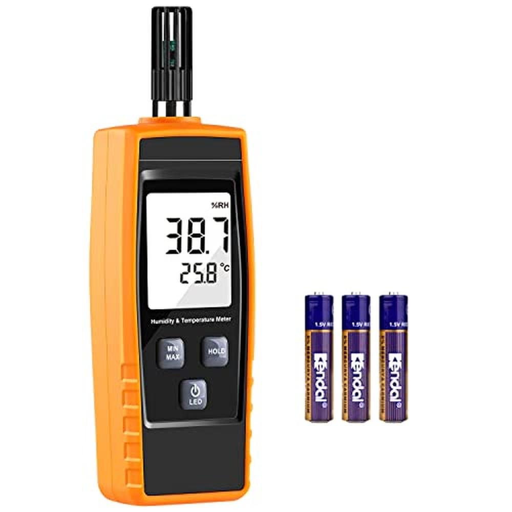 Premium Handheld Humidity Meter | BMB Digital Hygrometer Thermometer ...
