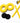 Rainbow Color Ear | Rainbow Color Ear Pads Headband Cushion Kits Compatible With Sennheiser Hd25 Hd250Bt Hd25 Ll Hd25S Il Hmd25 Headphone Foam Covers Yellow Sets