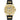 Guess Mens 48Mm | Guess Mens 48Mm Watch Black Strap Champagne Dial Gold Tone Case