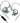 Keephifi Kz Edx | Keephifi Kz Edx Pro In Ear Monitors Kz Iem Earphones With Microphone Dual Dd Hifi Stereo Sound Wired Earphones Noise Cancelling Earbuds Cyan With Mic