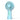 IPOW Mini Portable Fan - 3 Speed, Adjustable Angle, USB Rechargeable, Small Desk Travel Fan - Mint Blue