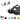 Vergissm Rechargeable Headlights Compatible with Croc, 2 PCs LED Flashlight, Waterproof Hands Free Flashlights with 3 Lighting Modes, Novelty Clog Lights for Camping, Dog Walking (White)