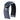 BINLUN Leather Watch Bands Quick Release 14mm-22mm Breathable Micro-Perforated Leather & Rubber Hybrid Watch Straps Silicone-Lined SmartWatch Replacement Bands Men Women (Dark Blue,Sliver Buckle,19mm)