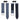 BINLUN Leather Watch Bands Quick Release 14mm-22mm Breathable Micro-Perforated Leather & Rubber Hybrid Watch Straps Silicone-Lined SmartWatch Replacement Bands Men Women (Dark Blue,Sliver Buckle,19mm)