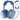 Silicone Case Cover for AirPods Max Headphones, Clear Soft TPU Ear Cups Cover Ear Pad Case Cover Headband Cover for AirPods Max (2024 2020), Transparent Accessories for Apple AirPods Max (USB-C), Blue