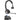 Wireless Bluetooth Headset | Wireless Bluetooth Headset For Pc Office Noise Cancelling Microphone With Mute Busy Light 30H Talk Time Compatible With Teams Zoom 3Cx Online Meetings Y891Bt Black