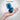 INSMY Small Bluetooth Speaker, Waterproof Mini Portable Wireless Speaker, Punchy Bass Rich Audio Stereo Pairing, Handheld Pocket Size, Built in Mic for Hiking Gift Laptop Tablet (Blue)