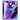 Hocase for iPhone XR Case, Heavy Duty Shockproof Protection Soft Silicone Rubber Hard Plastic Bumper Hybrid Dual Layer Protective Case for iPhone XR (6.1-inch Display) 2018 - Blue Purple Marble