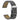 WOCCI 18mm Retro Leather Watch Band for Men and Women, Quick Release Replacement Strap with Silver Buckle (Grey)