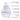 Crane x HALLS Droplet Ultrasonic Small Air Humidifiers for Bedroom and Office, 0.5 Gallon Cool Mist Humidifier for Plants and Home, Humidifier Filters Optional