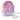 Geekria NOVA Headphones Case Compatible with Anker Soundcore Q11i, Life Q20i, Life Q20 , Replacement Hard Shell Travel Carrying Bag (Pink Marble)