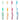 Extra Soft Toothbrushes for Adults -Tapered Bristles Flossing Toothbrush for Sensitive Teeth and Receding Gums, Individually Wrapped Plaque Remover Travel Toothbrush Variety Colors Pack of 4