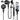 Askubsku Usb Earbuds | Askubsku Usb Earbuds With Microphone For Pc Usb Headset With Mic For Computer Wired Earphones With Mute Noise Isolating Work Office Gaming Pc Laptop Headphones For Hp Dell Surface Switch 7 5 Ft