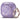Tatify Case for Galaxy Buds - Pro, Live 2 Series, Golden Leaf Hard Case with Carabiner, Supports Wireless Charging (Purple Golden)