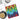 kwmobile Case Compatible with Amazon Kindle Oasis 10. Generation Case - eReader Cover - Rainbow Cubes Multicolor Green Blue