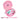 Mchoi Hard Case Suitable for Riwbox CT-7 Pink for Jack CT-7S Cat Green 3.5mm for iClever IC-HS01 Bluetooth Wireless Over-Ear Headphones Headset for Kids Travel Protective Case, Pink Case Only