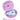 Mchoi Hard Case Suitable for Riwbox CT-7 Pink for Jack CT-7S Cat Green 3.5mm for iClever IC-HS01 Bluetooth Wireless Over-Ear Headphones Headset for Kids Travel Protective Case, Purple, Case Only